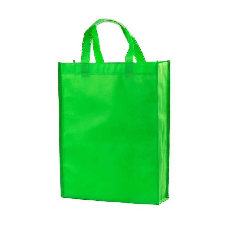 Nhà Máy Cung Cấp Sẵn Sàng Để Vận Chuyển Khuyến Mại Không Dệt Eco Bag Xử Lý Túi Có Thể Gập Lại