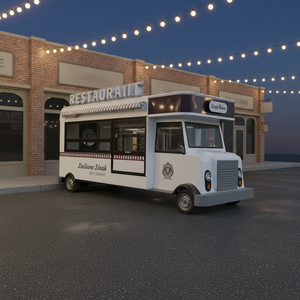 Quality Guaranteed Mobile Fast Food Vending Truck Stainless Steel 2 Years Warranty Rust Resistant GPS Tracking 4 <b>Wheel</b> - Product Image 1