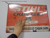 Autocollant de plaque signalétique en aluminium, finition anodisée brossée, logo personnalisé pour équipement industriel