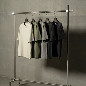 Camiseta Básica Clásica Personalizada para Hombre, 100% Algodón, Tejido de Punto, Manga Corta, Suave, Transpirable, Antiarrugas, Corte Regular, Informal para Uso Diario en Verano - Product Image 1