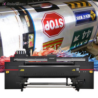 1604AX 13200/F1080 Vierkopf-UV-Öko-Lösungsmittel-Hybrid-Tinten strahl drucker XP600 Flachbett-und Rollen-Digital-UV-Druckmaschine