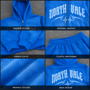 Shorts de sport et survêtements personnalisés pour hommes en coton de haute qualité avec grande capuche, idéaux pour l'entraînement de football et la famille - Product Image 3