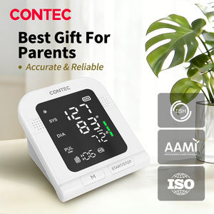 Monitor de Pressão Arterial Eletrônico LED CONTEC CE ISO ESH AAMI CONTEC08C para Uso Doméstico, Esfigmomanômetro Portátil - Product Image 4
