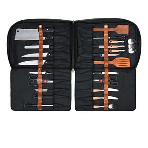 Compact Rucksack Storage Bag Tool <strong>Backpack</strong> <strong>Heavy</strong> <strong>Duty</strong> Canvas Chef Knife <strong>Backpack</strong> - Product Image 3