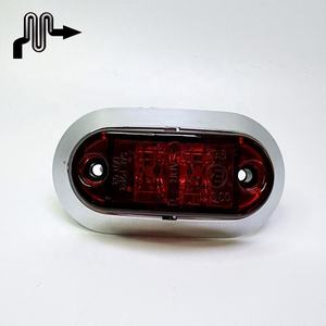 Lampu led mobil truk, lampu trailer kualitas tinggi 10-30 tegangan lampu samping 2 led lampu depan - Product Image 3