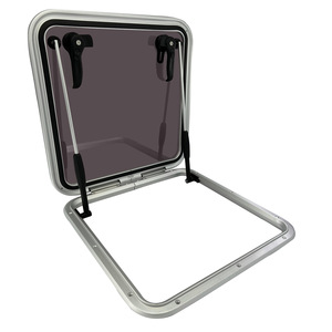 Couverture de trappe en aluminium pour bateau, matériel de réparation et de remplacement pour bateaux - Product Image 1