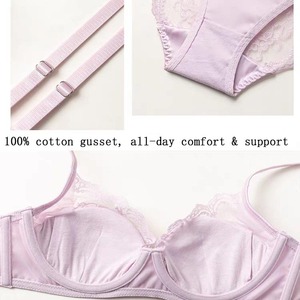 <span class=keywords><strong>Reggiseno</strong></span> YIYI in pizzo francese liscio da donna, morbido con ferretto push-up per <span class=keywords><strong>seno</strong></span> piccolo, controllo del volume laterale, anti-cedimento, <span class=keywords><strong>reggiseno</strong></span> estivo sottile - Product Image 5