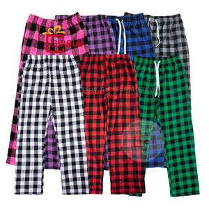 جميع أنحاء الطباعة على الطلب النساء الجاموس منقوشة بيجامة السراويل الأسرة عيد الميلاد منامة السراويل الرقمية المطبوعة أسفل منقوشة ملابس النوم - Product Image 3