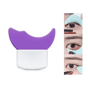 New Eyelash Eyeshadow Eyeliner Auxiliary Tool Pads Reusable Eye Guards Prevent Makeup Residue Eyeliner Auxiliary Guard Tool