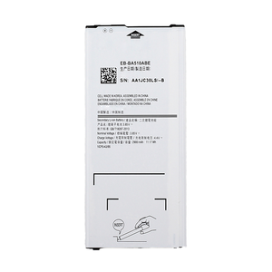 Pour <span class=keywords><strong>Samsung</strong></span> pour <span class=keywords><strong>Galaxy</strong></span> <span class=keywords><strong>A5</strong></span> 2016 batterie de téléphone portable au Lithium Rechargeable modèle EB-BA510ABE 3.85V en Stock produit numérique - Product Image 1
