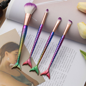 Brosse de maquillage <span class=keywords><strong>arc</strong></span>-<span class=keywords><strong>en</strong></span>-<span class=keywords><strong>ciel</strong></span>, nouveautés, accessoires pour nail art, poudre de beauté, nettoyage des <span class=keywords><strong>ongles</strong></span>, poussière, 2021 - Product Image 4