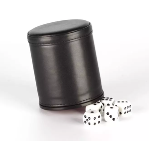 2020 fieltro de <span class=keywords><strong>Casino</strong></span>, juego de <span class=keywords><strong>dados</strong></span> Shaker juego de plástico de <span class=keywords><strong>dados</strong></span> de cuero taza - Product Image 2