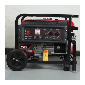 Xinbate <span class=keywords><strong>Mini</strong></span> manivelle Portable 5000W d'urgence pour la maison/220 V 5 kW 5kva générateur d'énergie électrique à essence benzine triphasé - Product Image 2