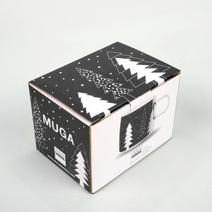 Boîtes d'expédition en carton ondulé <span class=keywords><strong>rigide</strong></span> pour tasses en céramique et verre, personnalisées et imprimées à bas prix - Product Image 6