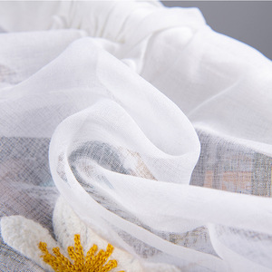 Kapok <strong>Kitchen</strong> <strong>Curtain</strong> Short Porch <strong>Kitchen</strong> Shelter Embroidery Finished Short <strong>Curtain</strong> - Product Image 3