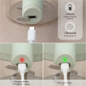 Cortadora Manual Multifuncional <span class=keywords><strong>de</strong></span> Lujo, Mini Picadora Eléctrica <span class=keywords><strong>de</strong></span> Vegetales - Product Image 4