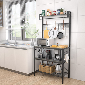 Wholesale 4-tier Microwave Oven Stand <strong>Rack</strong> <strong>Baker</strong> <strong>Rack</strong> Kitchenware Shelf Kitchen Storage <strong>Rack</strong> - Product Image 3