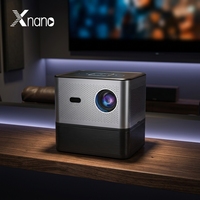 XNANO 2024 X3 MAX Mini Projecteurs Intelligents Android 11 WIFI LED 8K Vidéo Full HD 720P Pocket Home Cinéma 4K Projecteur avec Batterie