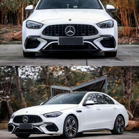 Nouveau kit carrosserie large 1:1 pour Mercedes-Benz Classe C W206 C63 AMG (modèles 22-25) avec pare-chocs à visser et découpes pour capteurs d'aide au stationnement