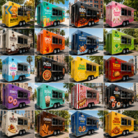 Remorque alimentaire certifiée DOT entièrement équipée, camion de restauration avec équipement de cuisine, barbecue, cuisine mobile rapide, remorque de concession