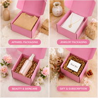Cajas de Envío Personalizadas de Cartón Corrugado Resistentes y Coloridas con Laminación Mate Ecológica, Precio de Fábrica