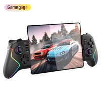 Gamegaga PG-9122 Controlador de Juegos Telescópico Inalámbrico - Gamepad Extensible Ajustable con 10 Horas de Duración de Batería para Android/iOS/PC/Tablet