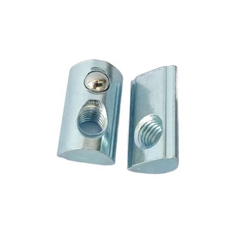 M4 M5 M6 M8 Self-Aligning T-Slot Sliding Nut - Carbon Steel