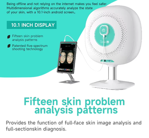 Appareil d'analyse faciale 3D portable, analyse faciale professionnelle, analyseur de peau numérique intelligent AI pour salon de beauté - Product Image 4