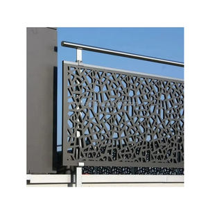 <span class=keywords><strong>Ringhiere</strong></span> in Acciaio Inox Personalizzate YL, <span class=keywords><strong>Taglio</strong></span> <span class=keywords><strong>Laser</strong></span> in Lega di Alluminio con Diversi Motivi e Stili - Product Image 2