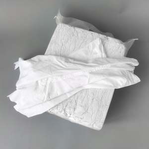 Chiffons de nettoyage industriels en coton blanc 100% en vrac, 10kg, 15kg, 20kg, 25kg, forte absorption d'huile et d'eau - Product Image 1