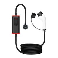 Station de charge de voiture électrique AUXUS Chargeur EV 3 phases 32a Chargeur EV portable rapide 22kw Type2 Station de charge portable