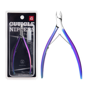 Coupe-cuticules 12,5 mm en acier inoxydable, forme biseautée, pour usage domestique - Product Image 5