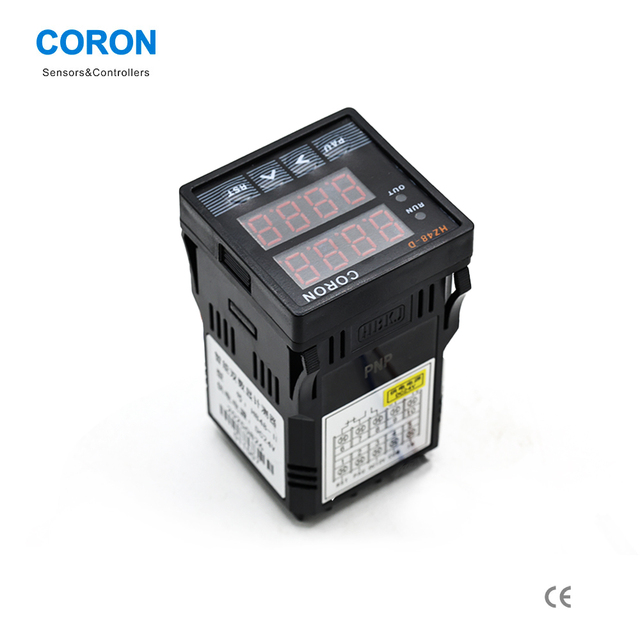 CORON HZ Series Multi-Function Counter/Length Meter/Batch Controller 4/6/8-Digit Display 12V/24V Relay Optical/Proximity Sensors
