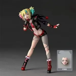 Kaiyodo Revoltech Amazing Yamaguchi Harley Quinn Suicide Squad <span class=keywords><strong>Isekai</strong></span> Ver. - Nouveauté ! Figurine articulée de collection - Product Image 5
