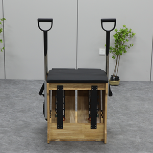 SAERDE Eco-Friendly All Seasons Fitness Exercise Oak Maple Wood <b>Yoga</b> Combo <b>Chair</b> Wunda <b>Chair</b> - Product Image 6