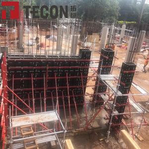 <span class=keywords><strong>Coffrage</strong></span> plastique réutilisable 100timesTP60 pour mur de dalles pour maisons en rangée Villa petit à moyen projet - Product Image 4