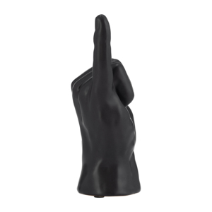 Scultura decorativa a forma di mano, oggetto in ceramica moderno per la casa, il bagno, il soggiorno, la mensola, il tavolino da caffè. - Product Image 2
