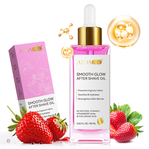 ATOANY Soothes Hydratesは、刺激を減らすのに役立ちます。女性用のシェブオイルの後、成長した髪のプライベートラベルガラスの肌を防ぎます - Product Image 2