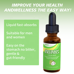 Gotas Líquidas de Guanábana (Graviola) para Adultos, Venta al Por Mayor OEM, Refuerzo Inmunológico, Apoyo Celular, Relajación, Ayuda para Dormir y para el Hígado - Product Image 3