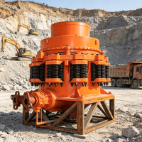 Aggregats de carrière : Calcaire, Granit, Pierre de rivière, Quartz, Gravier, Roc concassé mobile, Concasseur à cône mobile pour pierre à vendre