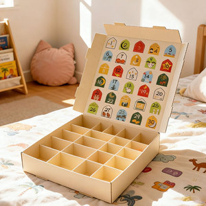 Самая продаваемая экологичная перерабатываемая подарочная коробка из бумаги с четырехцветной печатью, пригодная для плоской упаковки, для праздничных подарков - Product Image 5