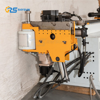 Máquina Dobladora de Tubos y Perfiles Metálicos de Acero Inoxidable CNC Hidráulica Automática RS-63CNC 3D, Dobladora Eléctrica Manual