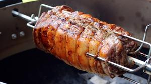 Auplex Garden Supplies Iron <strong>Bbq</strong> Cooking <strong>Bbq</strong> Tools Accessories Roast Chicken <strong>Rack</strong> for Kamado Grills - Product Image 3