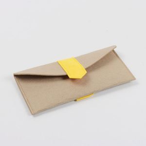 Pochette pour lunettes de soleil portable de couleur personnalisée, pochette souple pour lunettes de téléphone portable, sac pochette en feutre pour lunettes - Product Image 5