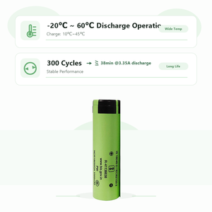 Batterie haute capacité NCR18650GA 3.6V 3450mAh 10A, compatible avec Sanyo <span class=keywords><strong>Panasonic</strong></span> pour bloc d'alimentation d'ordinateur portable - Product Image 4