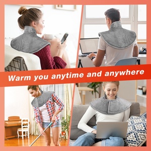 Electric Heating Shoulder and Neck Warmer <strong>Heated</strong> Shawl with <strong>UK</strong>/US Plug Warmth-Retaining Electric Heating Shawl - Product Image 3