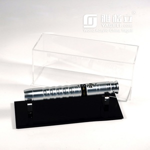 YAGELI Custom Clear Acrylic Silk-Screen Printed Lightsaber <b>Display</b> <b>Case</b> with Custom Thickness and Custom Logo Star Wars Saber - Product Image 4