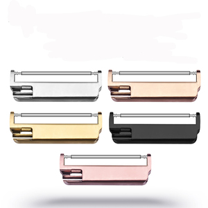 อะแดปเตอร์เชื่อมต่อโลหะ 2 ชิ้นสำหรับฟิตบิท เวอร์ซ่าอะแดปเตอร์สแตนเลสสำหรับฟิตบิท เวอร์ซ่า 2/ไลท์สายนาฬิกาข้อมือตัวเชื่อมต่อ - Product Image 1