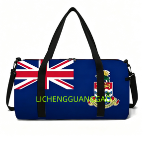 Sac de sport personnalisé avec drapeau des îles Cayman, sac de fitness, sac de <span class=keywords><strong>voyage</strong></span>, sac de sport de type duffel, sac de week-end, vente en gros à prix abordable - Product Image 5