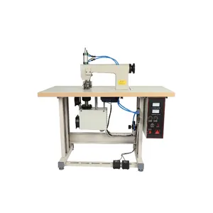 Máquina de coser de encaje ultrasónica, para fabricación de compresas sanitarias